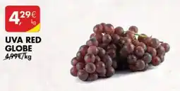 Pingo Doce UVA RED GLOBE kg promoção