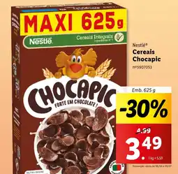 Lidl Nestlé Cereais Chocapic emb. 625gg promoção