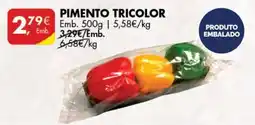 Pingo Doce PIMENTO TRICOLOR emb. 500g promoção