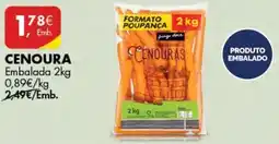 Pingo Doce CENOURA Embalada 2kg promoção
