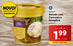 Lidl Vitasia Gelado com Curcuma e Gengibre Emb. 250 ml promoção