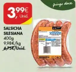 Pingo Doce SALSICHA SILESIANA 400g promoção
