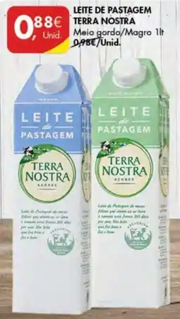 Pingo Doce LEITE DE PASTAGEM TERRA NOSTRA promoção