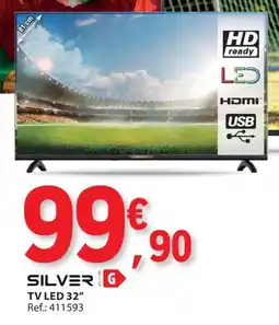 E.Leclerc SILVER TV LED 32" promoção
