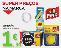 E.Leclerc ESFREGÃO 5 Unid.+1 Grátis promoção