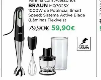 El Corte Inglés Braun varinha mágica braun multiquick 7 promoção