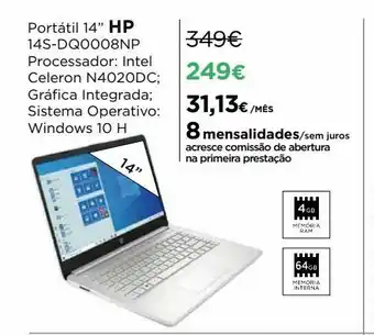 Hp computador portátil hp notebook