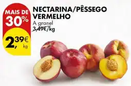 Pingo Doce NECTARINA/PÊSSEGO VERMELHO A granel kg promoção