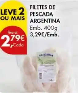 Pingo Doce FILETES DE PESCADA ARGENTINA Emb. 400g promoção