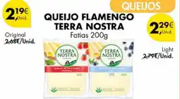 Pingo Doce QUEIJO FLAMENGO TERRA NOSTRA Fatias 200g Original promoção