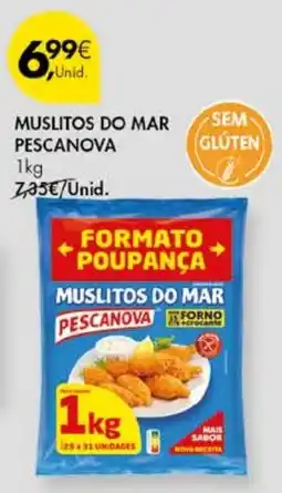 Pingo Doce MUSLITOS DO MAR PESCANOVA 1kg promoção