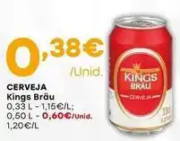 Intermarché Kings brau - cerveja promoção