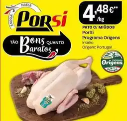 Intermarché Porsi - pato c/ miudos promoção