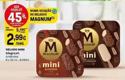 Intermarché Magnum - gelado mini promoção