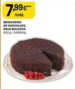 Intermarché Brigadeiro de chocolate, bolo bolacha promoção