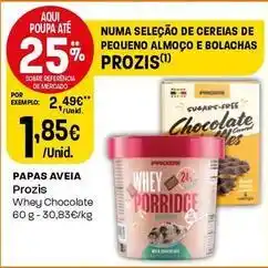 Intermarché Prozis - papas aveia promoção