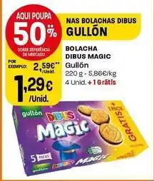 Intermarché Gullon - bolacha dibus magic promoção