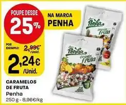 Intermarché Penha - caramelos de fruta promoção