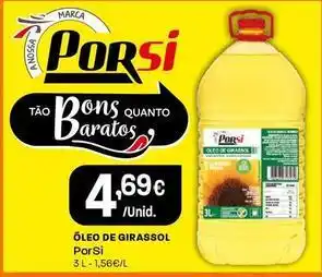 Intermarché Porsi - óleo de girassol promoção