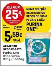 Intermarché Purinaone - alimento seco p/ gato promoção