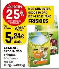 Friskies - alimento seco p/ cao