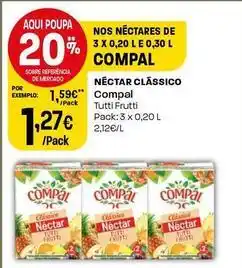 Intermarché Compal - néctar clássico promoção