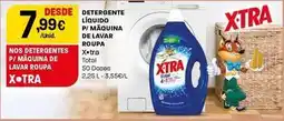 Intermarché X-tra - detergente líquido p/maquina de lavar roupa promoção