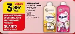 Intermarché Quanto - amaciador concentrado p/ roupa promoção