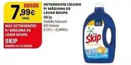 Skip - detergente líquido p/maquina de lavar roupa