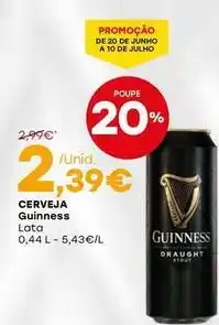 Intermarché Guinness - cerveja promoção