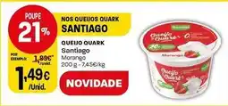 Intermarché Santiago - queijo quark promoção