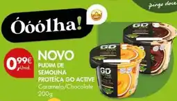 Pingo Doce PUDIM DE SEMOLINA PROTEICA GO ACTIVE 200g promoção