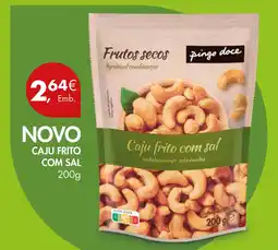 Pingo Doce CAJU FRITO COM SAL 200g promoção
