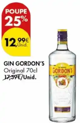 GIN GORDON'S Original 70cl