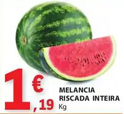 E.Leclerc MELANCIA RISCADA INTEIRA kg promoção