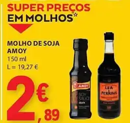 E.Leclerc MOLHO DE SOJA AMOY 150ml promoção