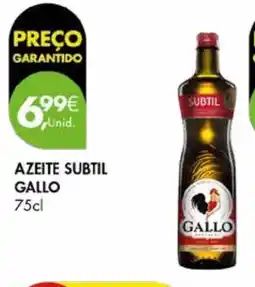Pingo Doce AZEITE SUBTIL GALLO 75cl promoção