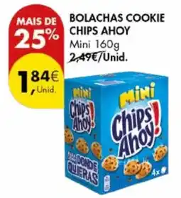 Pingo Doce BOLACHAS COOKIE CHIPS AHOY Mini 160g promoção