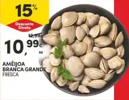 Continente AMÊIJOA BRANCA GRANDE FRESCA KG promoção