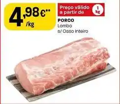 Intermarché Porco lombo s/osso inteiro promoção