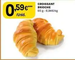 Intermarché Croissant brioche promoção