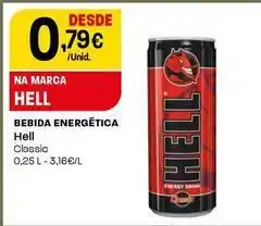 Intermarché Hell - bebida energetica promoção