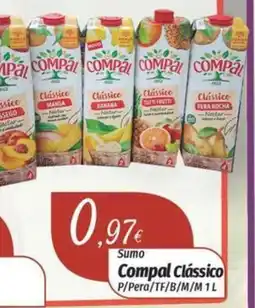 Miranda Supermercados Sumo Compal Clássico promoção