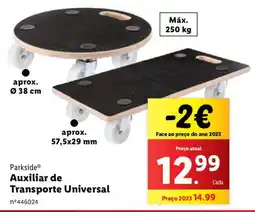 Lidl Parkside Auxiliar de Transporte Universal promoção
