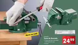Lidl Parkside Torno de Bancada promoção