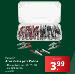 Lidl Parkside Acessórios para Cabos promoção