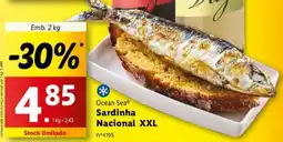 Lidl Ocean Sea Sardinha Nacional XXL promoção