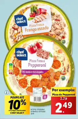 Lidl Pizza de Pepperoni promoção