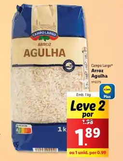 Campo Largo Arroz Agulha Emb. 1 kg