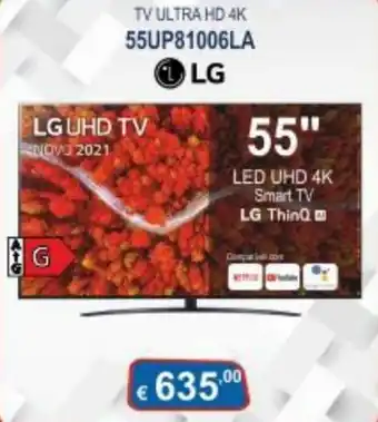 TV Ultra HD 4K LG